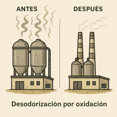 Desodorización