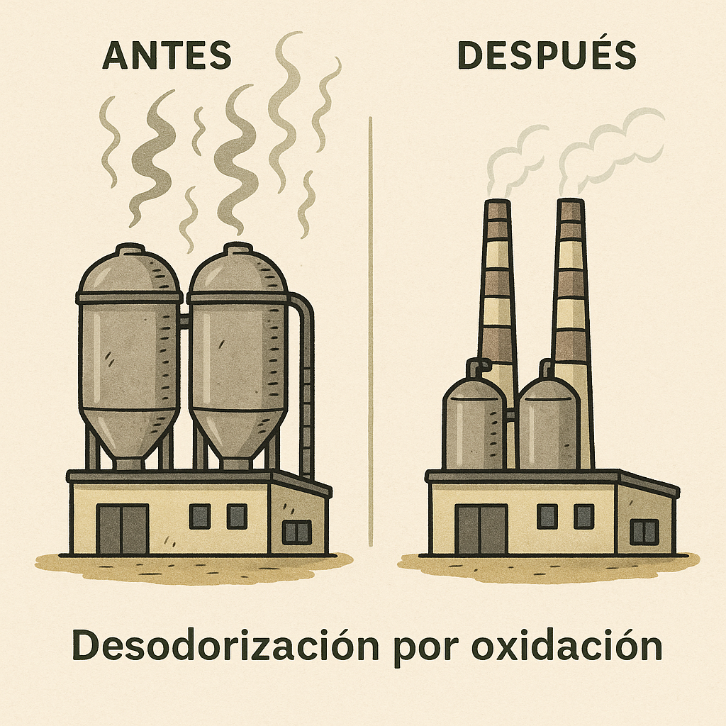 Desodorización